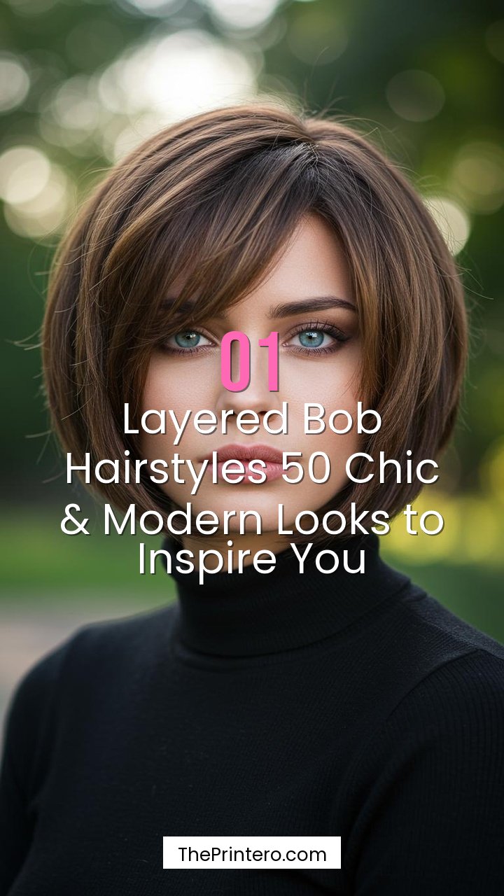 Layered Bob Hairstyles 50 Chic & Modern Looks to Inspire You