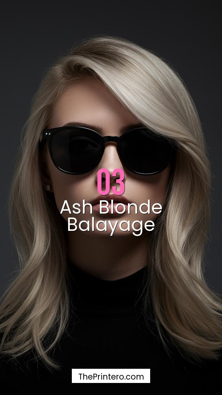Ash Blonde Balayage
