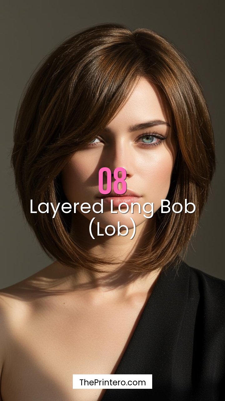 Layered Long Bob (Lob)