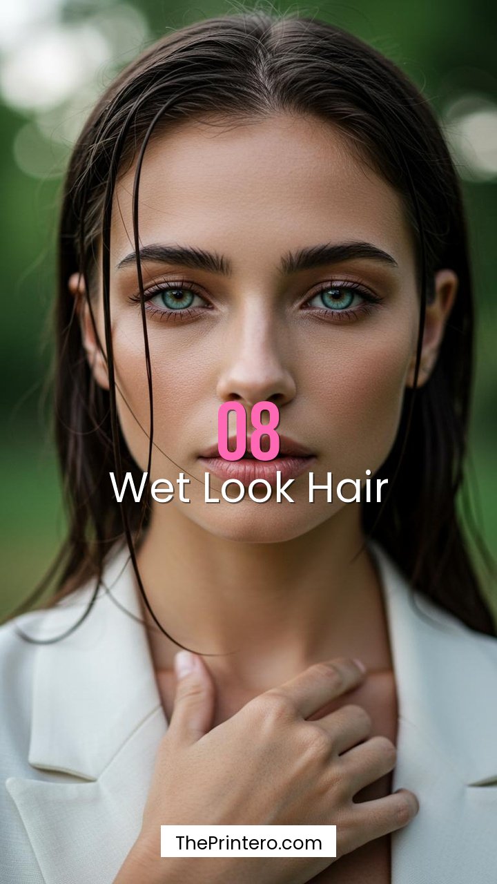 Wet Look Hair