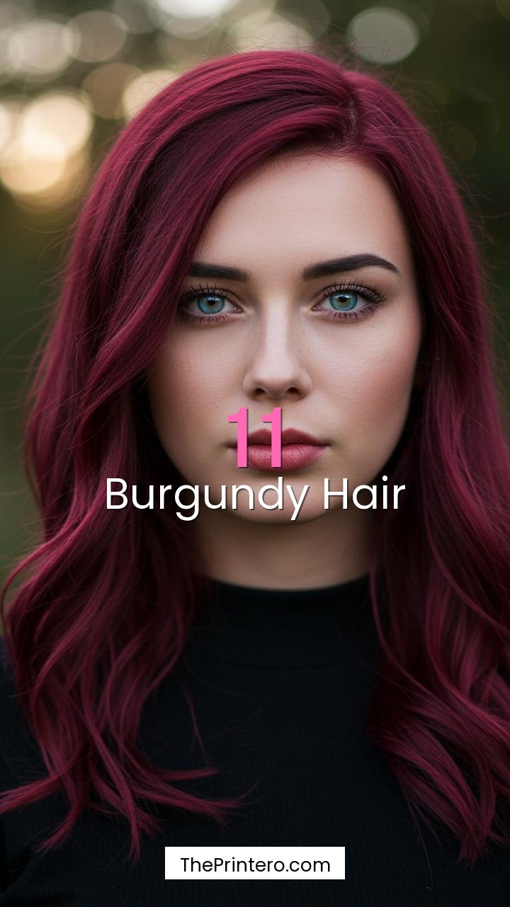 Burgundy Hair