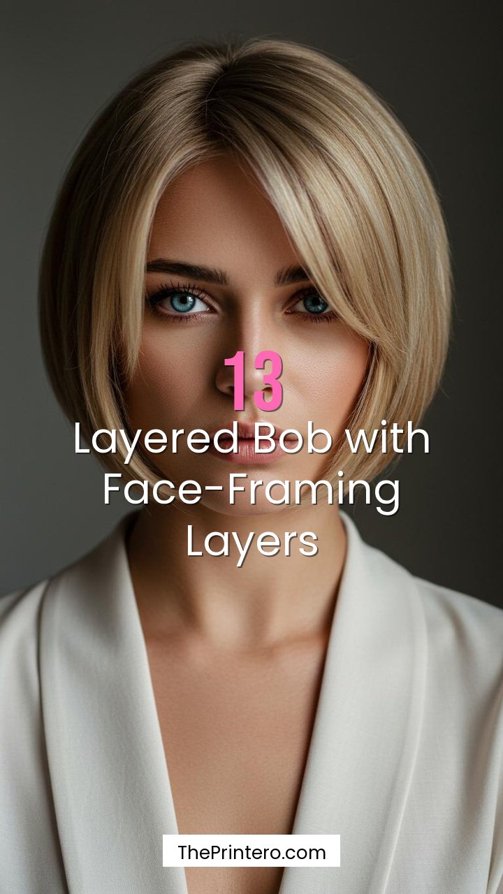 Layered Bob with Face-Framing Layers
