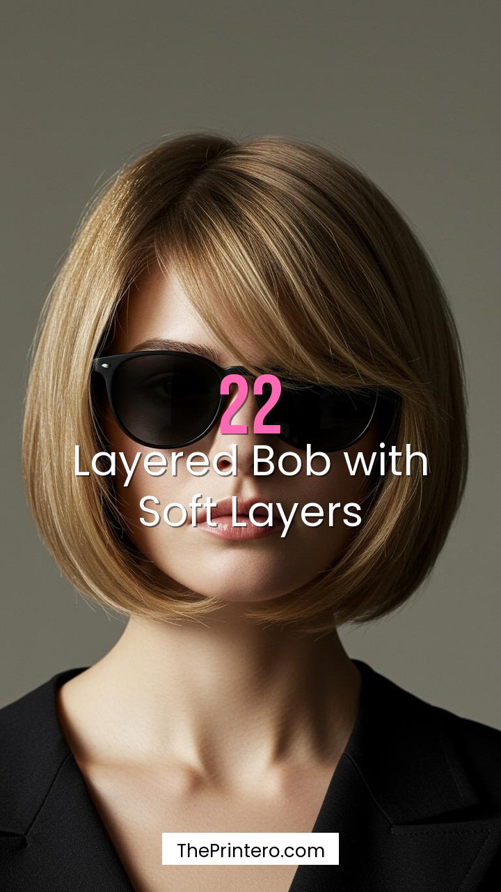 Layered Bob with Soft Layers
