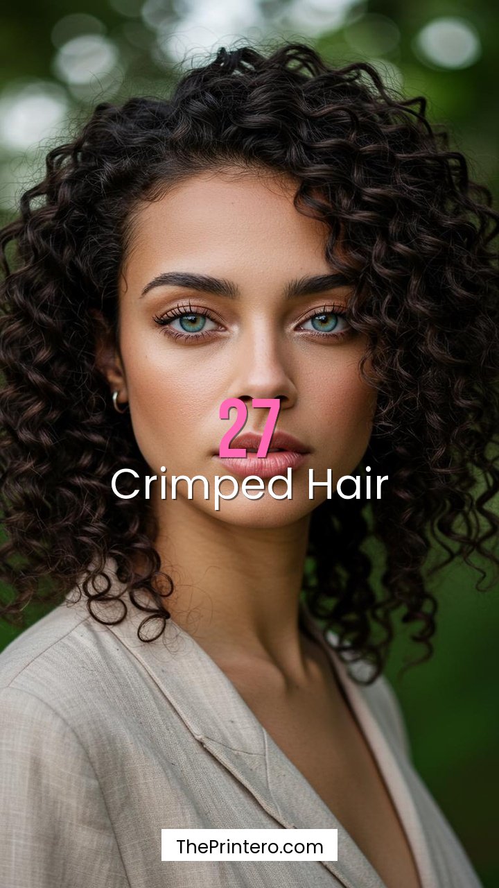 Crimped Hair