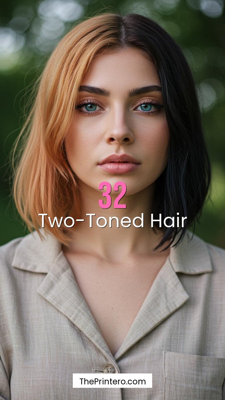 Two-Toned Hair
