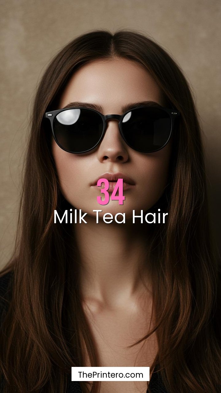 Milk Tea Hair