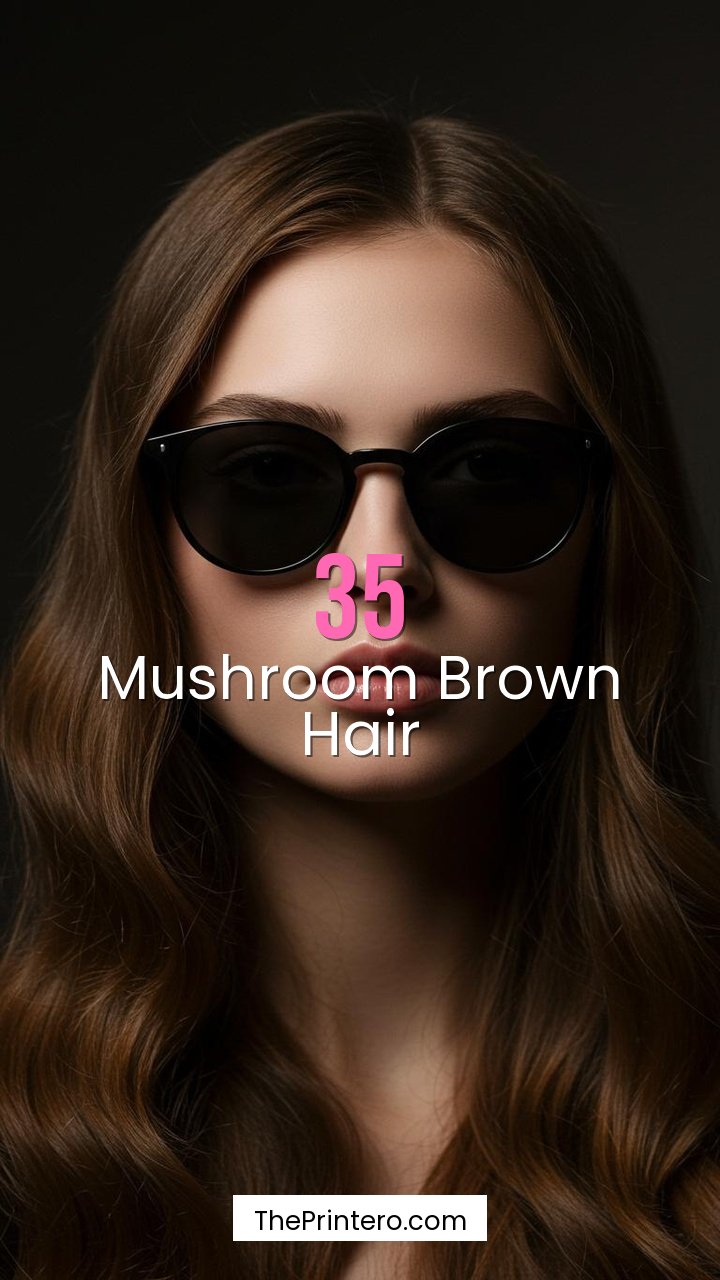 Mushroom Brown Hair