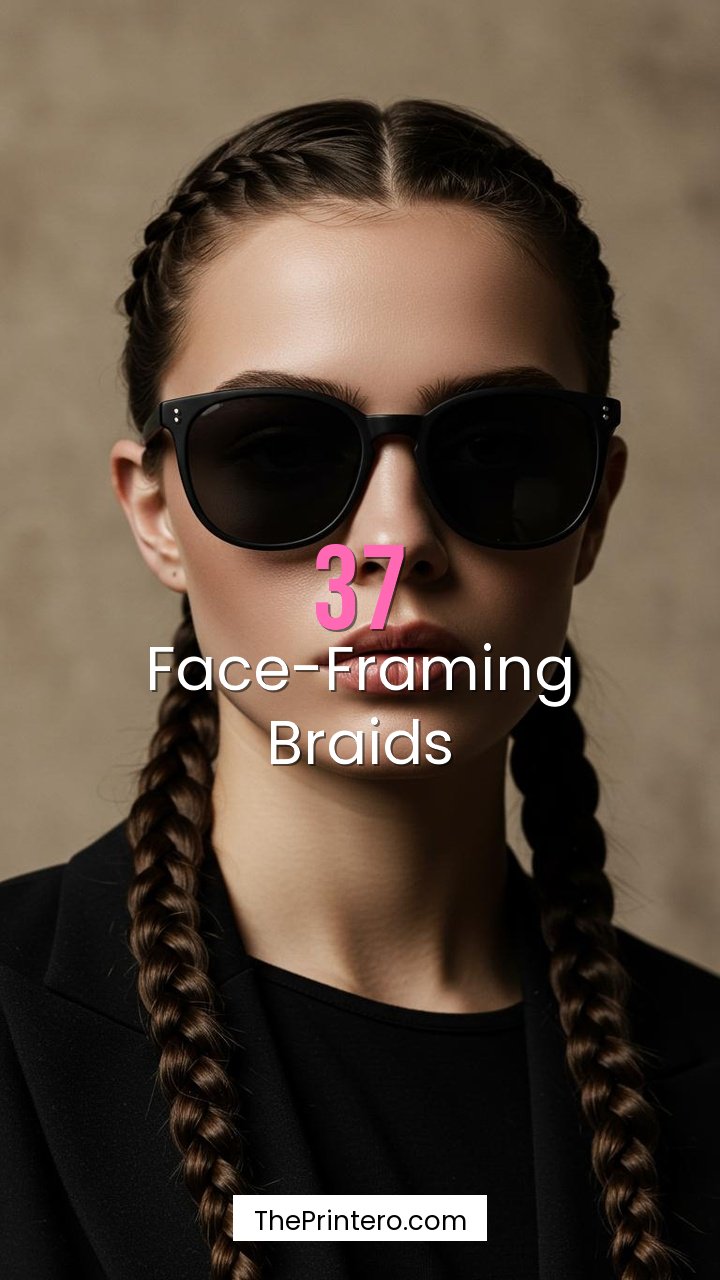 Face-Framing Braids