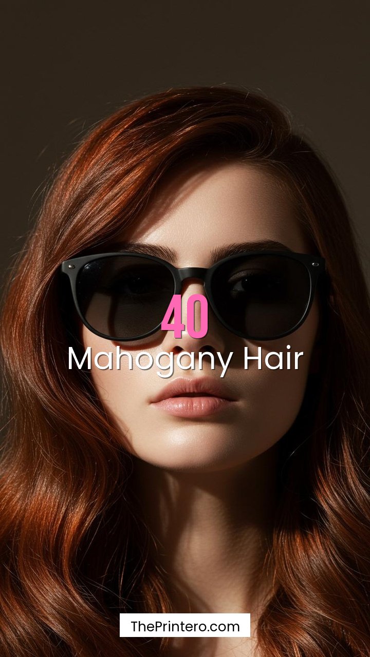 Mahogany Hair