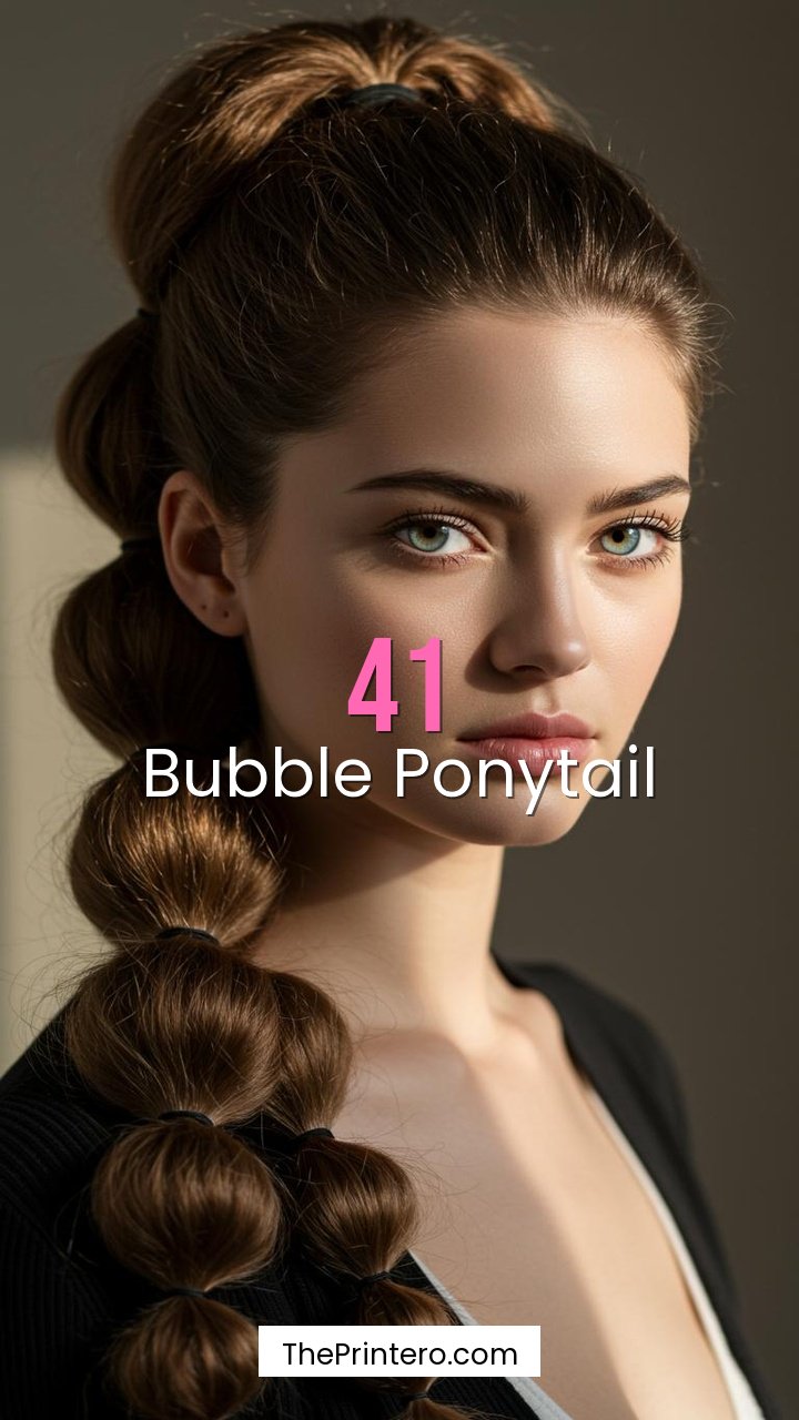 Bubble Ponytail