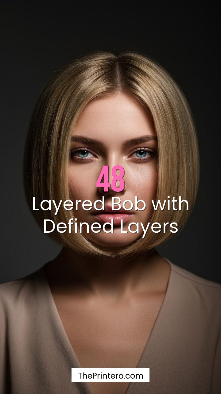 Layered Bob with Defined Layers