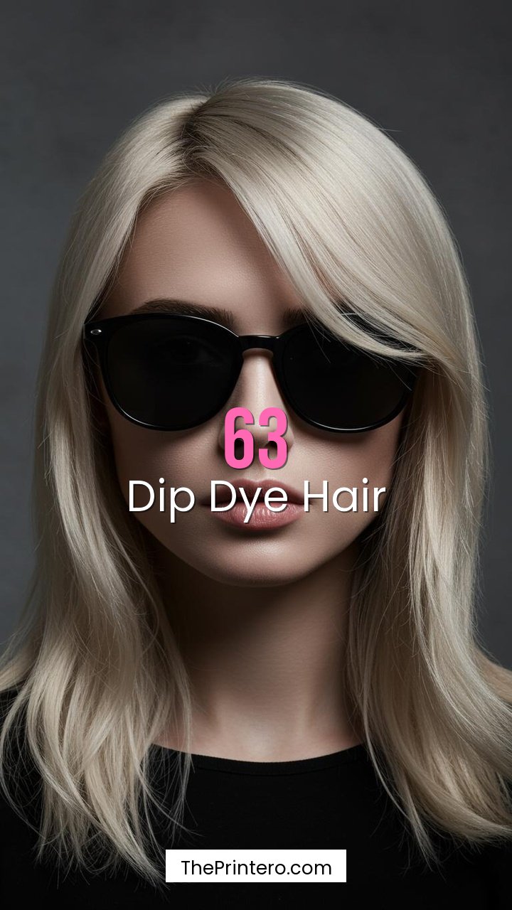 Dip Dye Hair