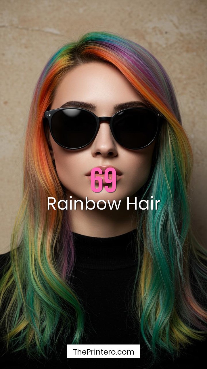 Rainbow Hair