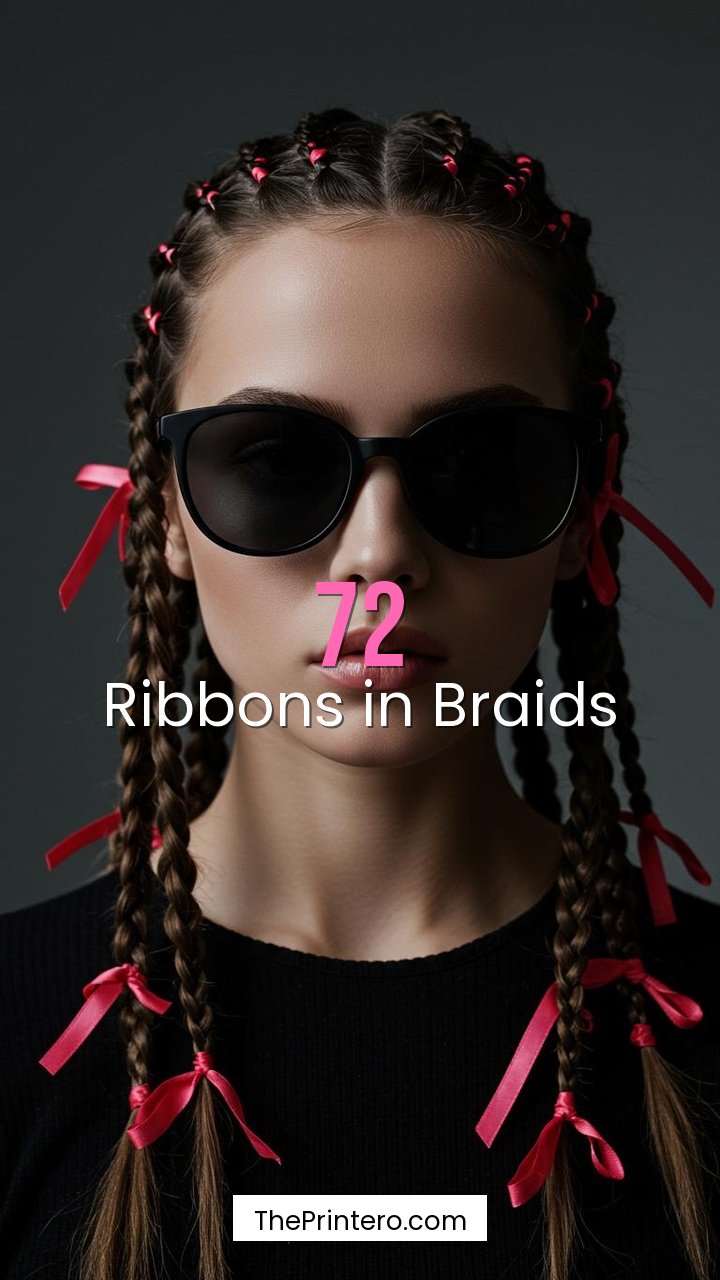 Ribbons in Braids